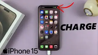 Как зарядить iPhone 15 и iPhone 15 Pro