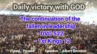 DVG 522 The continuation of the fallen in leadership