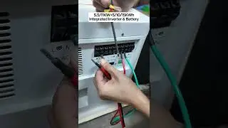 SUNC Integrated Inverter & Battery: 5.5/11KW inverter + 5/10/15KWh lithium battery#solarbattery