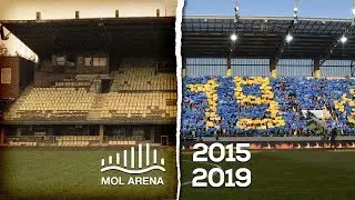 Így épült fel a MOL Aréna négy év alatt | Štyri roky výstavby MOL Arény