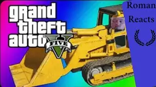 Roman Reacts: GTA 5 Online: 2 Fun Jobs! - Pool Divers & Vehicle Bouncy Castle!@VanossGaming
