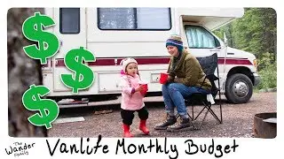 1 MONTH VAN LIFE EXPENSES | How Much Living in a Van or RV Costs