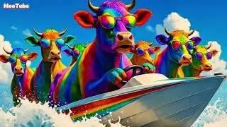 Sea Cow Fishing Contest! 🐄🌊 Which Cow Catches the Biggest Fish?