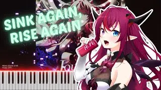 「Sink Again, Rise Again」IRyS (Journey) - Original Song - Hololive Piano Cover【ホロライブ/アイリス】ピアノ