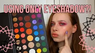 Full Face Using Only ONE Eyeshadow Palette!!