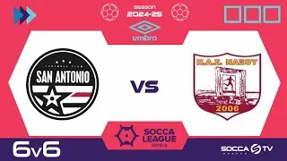 San Antonio - &Pi;&Alpha;&Sigma; &Nu;ά&xi;&omicron;&upsilon; | Quarterfinal | Socca League 6x6
