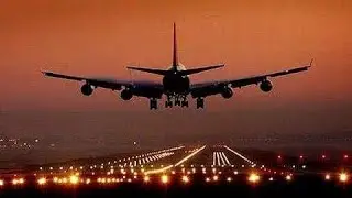 Karachi Airport Night View