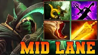 7.40 20 Kills Necrophos ! Necrophos Dota 2 Safelane Guide Gameplay Carry Build Rampage 7.39