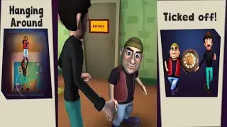 Playing Hanging around & Tickedoff | Once upon a crime | Scary robber new update V 1.50.2
