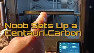 Elgoo Centauri Carbon - FULL Unboxing, 1st Print. 3D Printer Review