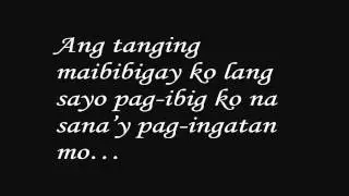 Hinala   McNaszty One  MsTart with Lyrics