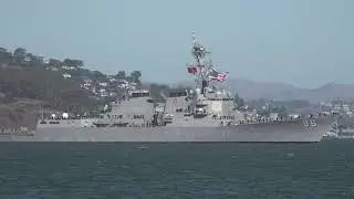 2021.10.08 Parade of ships of SFFW: Part.07 - USS Shoup