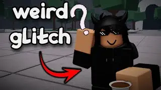 THIS GLITCH IS WEIRD..[ The Strongest Battlegrounds ] (Roblox)
