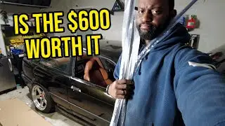 Installing $600 worth of WINDOW SEALS on E36