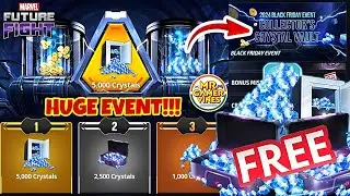 😍 Special Black Friday Crystal Event HUGE HUGE HUGE!!! | Full Guide New Event | Marvel Future Fight
