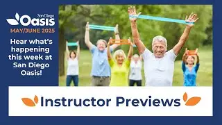 Coming up at Oasis | Week of June 2