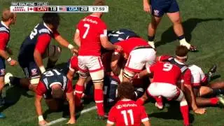 2019 Rugby World Cup Qualification &mdash; Canada vs. USA &mdash; Game 1 &mdash; Highlights
