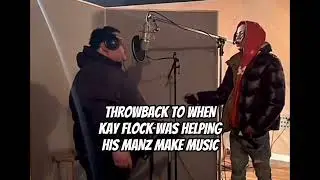 super rare throwback to when kay flock was helping his manz make music