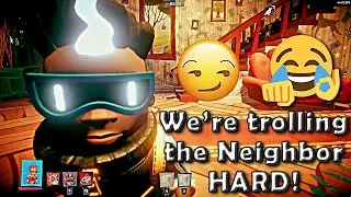 We're Trolling the neighbor HARD! 😂 INVENTOR having TONS of FUN! 👀 @TGW