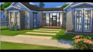 The Sims 4 | YOUNG COUPLE HOUSE | Speed Build | No CC
