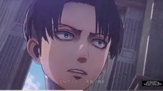 Attack on Titan 2: A smiling Erwin and a shaken Levi　(Subtitles on Recommended videos)