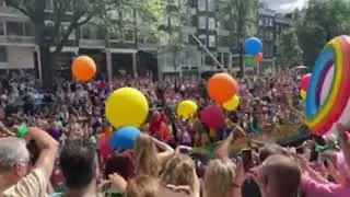 LIVE! Amsterdam Gay Pride Boat Parade