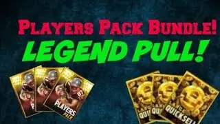 LEGEND PULL! - Players Pack Bundle Opening! - Elites EVERYWHERE! - Madden Mobile 16!