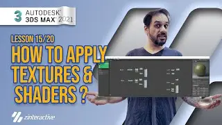 How to Apply Textures and Shaders in 3DS Max? | Lesson 15