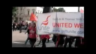 GSTT Unite March for a Future that Works