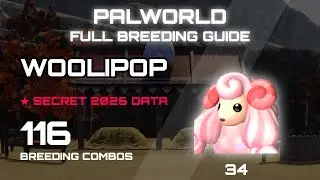 Полное руководство по разведению PALWORLD Woolippop