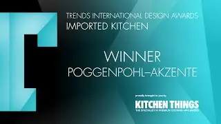 Trends International Design Awards 2015 - New Zealand - Imported Kitchen Winner