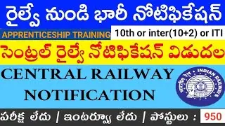 SWR APPRENTICESHIP VACANCY 2025 | JOBS RRB | 904 JOBS  TRAINING ITI | @currentaffairs_in_telugu