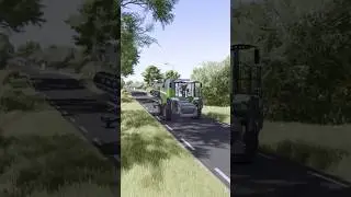 Fendt Harvester Reshade Gameplay #fs25  #satisfying #asmr