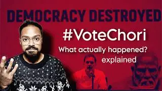 Is Our Vote Safe Anymore? The Biggest Voter List Scam Exposed | Vote Chori Explained | Enjoy banger!
