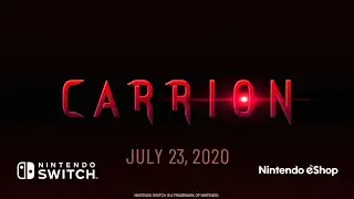 Carrion - Release Date Trailer - Nintendo Switch