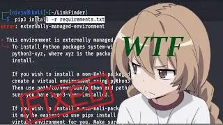 Kali Linux pip Error? Use This Method Instead of --break-system-packages