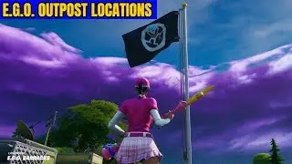 Visit Different EGO Outposts All Locations Guide - Fortnite Challenge