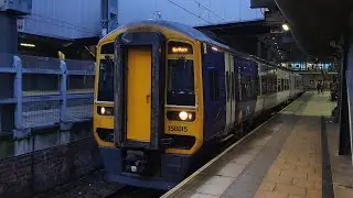 PEAK SERVICE: Northern Railway: Class 158815 between Leeds and Garforth | 2T92