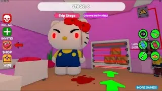 Entkomme aus dem Hello Kitty Haus (Obby Neu)