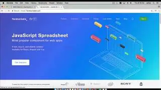 Inserta o edita tus registros rapidamente Handsontable