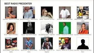 Best Radio Presenter @ Niger Delta Advancement Awards 7.0