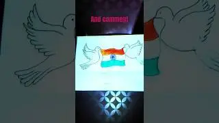 Desh bhakti drawing 🇮🇳with Jagriti art 🧡🤍💚#shorts #shortsfeed #art #drawing #deshbhakti #shortvideo