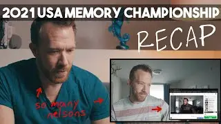 I WON, AGAIN! (2021 USA Memory Championship RECAP)