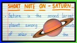 Essay on Planet: Saturn, About planet Saturn, Solar system planet Saturn