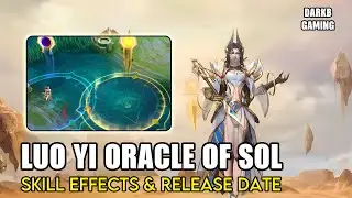 Luo Yi Oracle of Sol Skin Skill Effects and Release Date | Mobile Legends