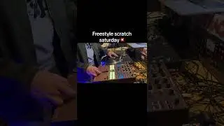 Freestyle Scratch Saturday 💥 #dj #scratch #turntablism #beatbox #clubmusic #beats