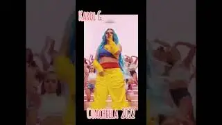 Karol G en Coachella 2022 💙🇨🇴