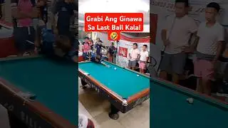 Last Ball Kala&sup2; ! Jaybee Sucal #billiards #sports #batangtirador #jaybeesucal #pool