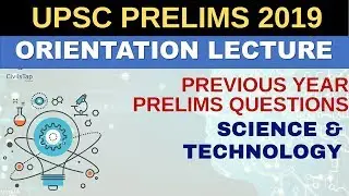 How to prepare Science & Tech for UPSC Prelims 2019?