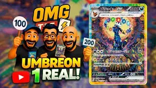 OMG! LEILÃO #01 - TEMOS UMBREON SAR! TODAS AS CARTAS INICIAM EM 1 REAL!